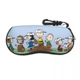 thumbnail image 2 of Estuche para gafas con personajes de cómic de Peanuts para hombre y mujer, práctico estuche para guardar gafas de Snoopy y Charlie Brown, estuche pequeño para lentillas, 2 of 5