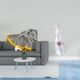 thumbnail image 2 of Manta A Rayas Y Elegante Estatua De Porcelana De Una Dama Para Decorar El Sofá Cama, La Silla, El Estante, El Porche O El Armario De Un Dormitorio Moderno De Estilo Rústico., 2 of 8