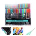 thumbnail image 4 of 48Pcs Gel Pens for Stationery Students Office Workers Metallic Neon Milky Glitter Ink Fine Tip Writing, 4 of 9