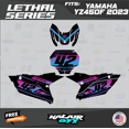 thumbnail image 2 of Kalair GFX Graphics Kit for Yamaha YZ450F (2023) Lethal Series, 2 of 5