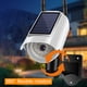 thumbnail image 5 of Luces solares para exteriores con sensor de movimiento, cámara falsa de seguridad con LED intermitente, para uso en exteriores, para jardín y negocios., 5 of 9