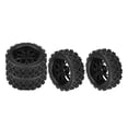 thumbnail image 1 of RC 4 Uds 64mm rueda de plástico llanta neumáticos de goma neumáticos para 1/10 en carretera RC coche camión Zulema Neumático RC, 1 of 7