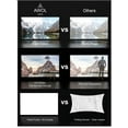 thumbnail image 3 of AWOL VISION 180-inch Projector Screen Fixed Frame, 1.3 dB Peak Gain, The Perfect Combo with LTV-2500, 80% Picture Quality Improved, 4K / 8K Ultra HD, Active 3D Wall Mount Projector Screen, 3 of 9