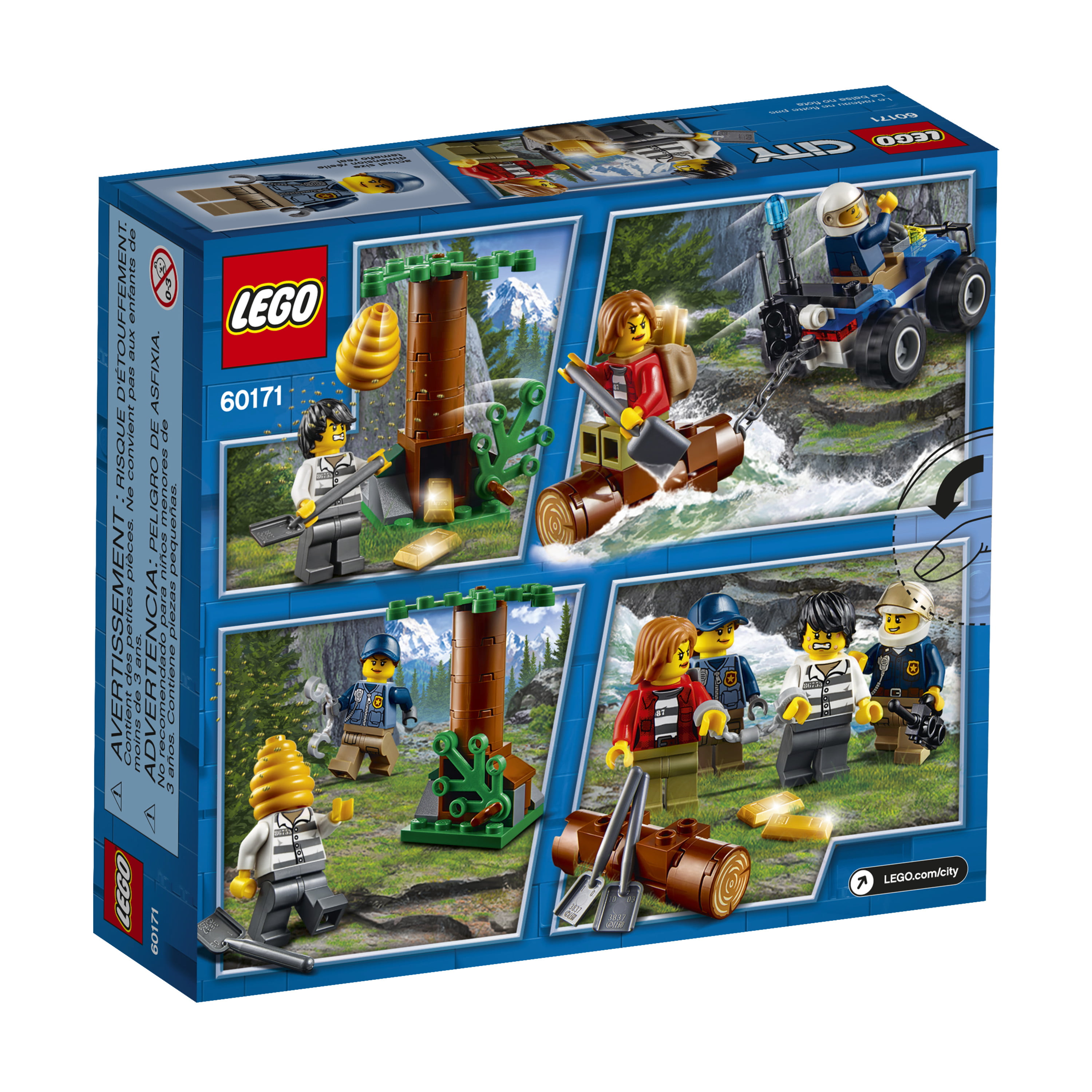 cricket Legitimationsoplysninger Barcelona LEGO City Mountain Fugitives 60171 Building Set (88 Pieces) - Walmart.com