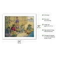 thumbnail image 2 of Lei Women on Honolulu’s Waterfront - Lei Day Hawaii - Vintage Hawaiian Illustration by Charles W. Bartlett c.1929 - Fine Art Matte Paper Print (Unframed) 18x24in, 2 of 4