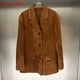 thumbnail image 5 of Chaqueta de gamuza marrón vintage para mujer, chaqueta de traje de cuero de gran tamaño y holgada de alta calidad, abrigo informal para mujer, ropa de calle 2024, 5 of 5