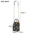 thumbnail image 2 of FORMRS Crossbody Bag for Women Quilted Travel Shoulder Cell Phone Purse with Chain Strap Handbag, Orange Fireflies Pattern, 2 of 7