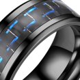 thumbnail image 4 of Anillo de hombre anillo de acero inoxidable resistente a la oxidación para hombres para fiestas ANGGREK  Otros, 4 of 8