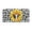 Cow Print Sunflower, variant on Monkey Music Gorilla Playing Guitar License Plate Front Metal Car Plate 6×12 Inch Aluminum Noverlty License Plate Decorative Car Vanity Tag Plates Gifts