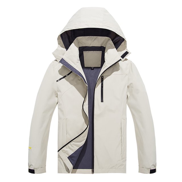 CEHVOM Men's Thin Jacket Casual Sports Windbreaker Hooded Color Coat