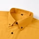 thumbnail image 4 of Blusa y camisa de manga larga con cuello vuelto para hombre, cárdigan liso de moda con cuello vuelto, camisa de negocios con botones, blusa de poliéster para hombre, 4 of 8