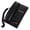 Black, variant on Corded Phone Landline Phone Landline Telephone with Call Display for Office Hotel Home Bathroom