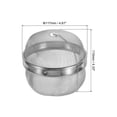 thumbnail image 2 of Tea Infuser Filter, Stainless Steel Tea Ball with Chain, Extra Large, 2 of 6
