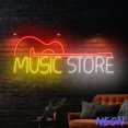thumbnail image 4 of Handmadetneonsign Music Store Neon Sign, Guitar Store Wall Art, Musical Instrument Wall Decor 046335, 4 of 5
