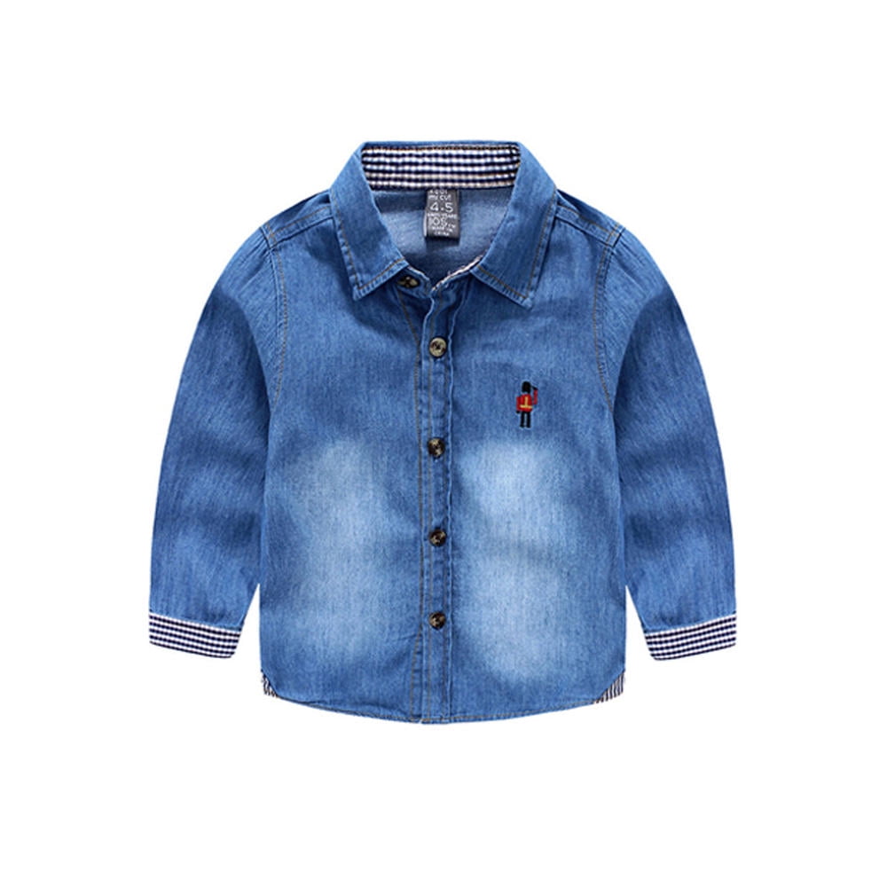 little boys denim shirt