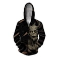 thumbnail image 3 of Sudadera con capucha informal y cómoda, sudadera con estampado de monstruo de moda, sudaderas con cremallera, ropa moderna y versátil para hombre, 3 of 5