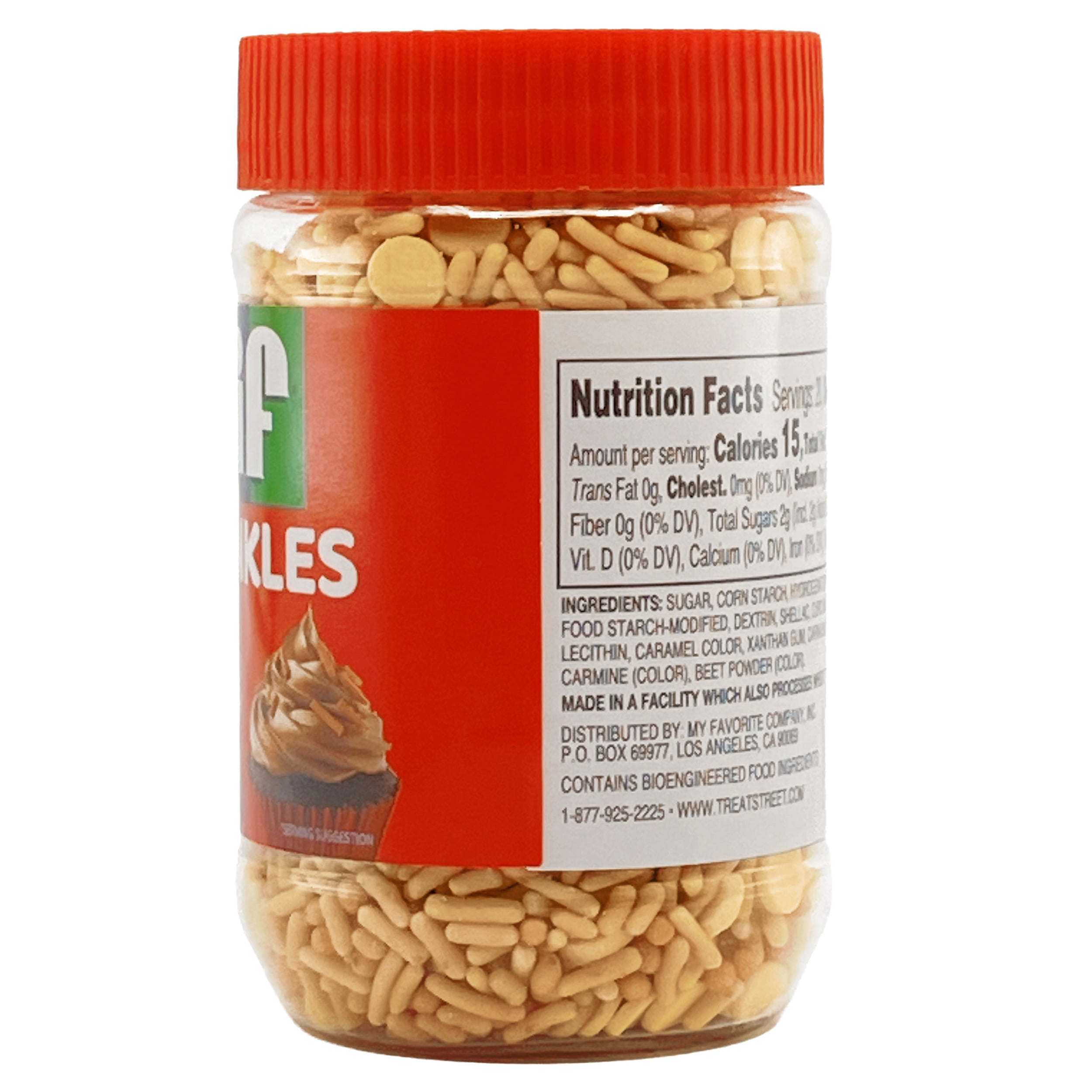 My Favorite Co Jif Peanut Butter Flavored Sprinkles, 2.82 oz