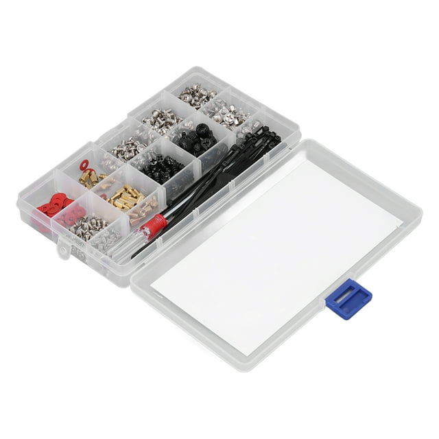 Juego de tornillos para computadora, kit de combinación de tornillos para computadora de 366 piezas, tornillos para computadora de escritorio, altamente versátiles