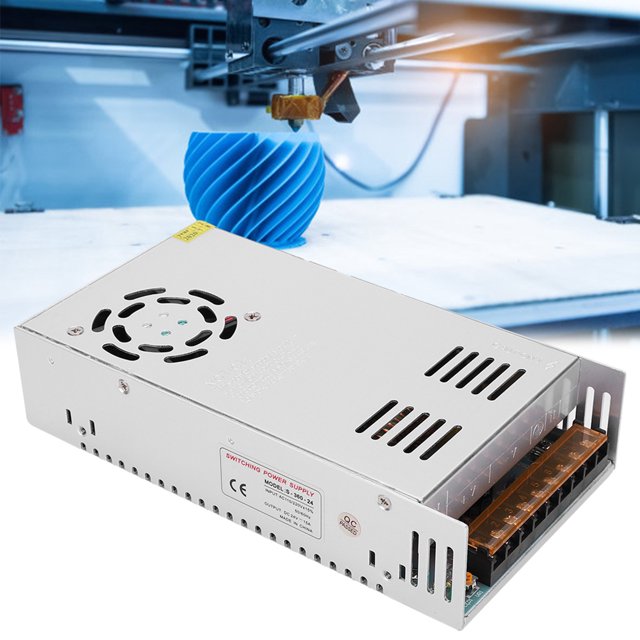 Adaptador de Fuente de Alimentació de Interruptor DC24V, Alta Eficiencia, Proteción Contra Cortocircuitos para Tira de Luz de Pantalla LED, Enpresora 3d,