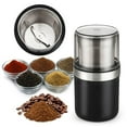 thumbnail image 1 of Kidsjoy Electric Coffee Bean Grinder – 150W Stainless Steel Blade for Coffee, Spices, Garlic, Herbs & Grains, Detachable Bowl, One-Touch Easy Clean, 1 of 12