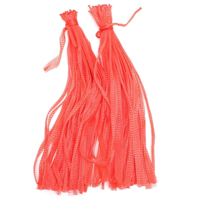 100 Pcs Sacs Réutilisables en Maille pour Produits, Sac de Rangement pour Oignons, Légumes, Fruits, Pochette d'Épicerie