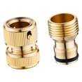 thumbnail image 2 of Conector Rápido Manguera Jardín Adaptador de Alta Presión Latón Estable Acople Seguro Instalación Rápida Apto para Jardinería Lavado de Vehículos Y Ex estilo C, 2 of 9