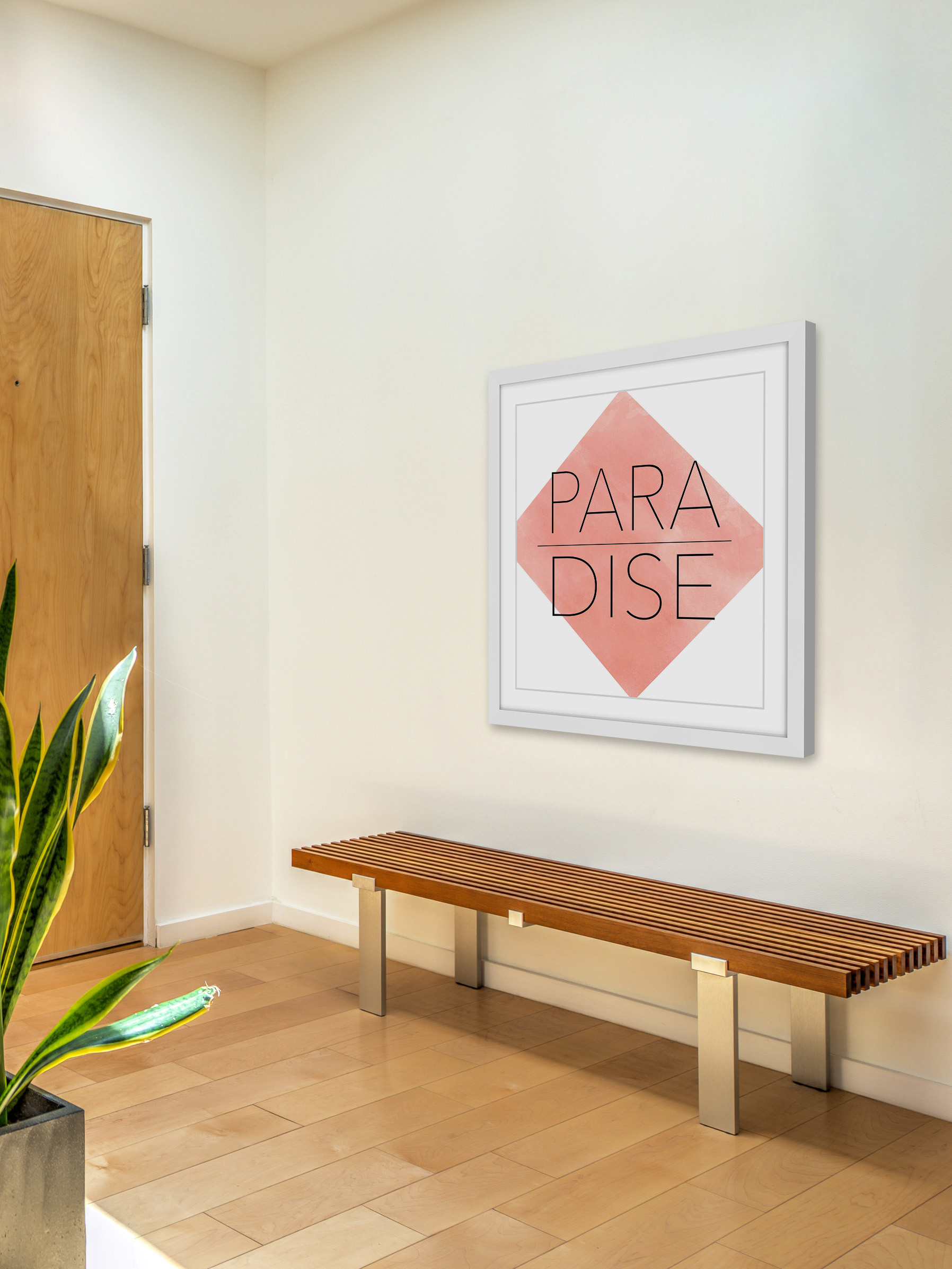 "Paradise" Framed Painting Print