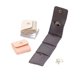 thumbnail image 4 of Guardurnaity Mini bolsa de viaje para joyas de 2 piezas, mini rollo de viaje para almacenamiento de joyas de gran capacidad, no más para guardar Ropa, zapatos y accesorios Miscelánea gris 4.6 x 5 cm, 4 of 6