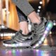 thumbnail image 3 of 2022 New Led Light Up Roller Shoes Double Wheel Usb Rechargeable Skating Shoes, 3 of 4