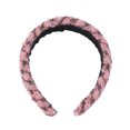 thumbnail image 4 of Unique Bargains 1 Pc Exquisite Wool Braided Headbands Pink, 4 of 6