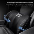 thumbnail image 5 of Reposacabezas de espuma viscoelástica con soporte lumbar para asiento de coche para Audi A1, A3, A4, A5, A6, A7, A8, Q2, Q3, Q5, Q7, Q8, S7, S8, S3, S4, RS5, RS6, RS7, 5 of 5