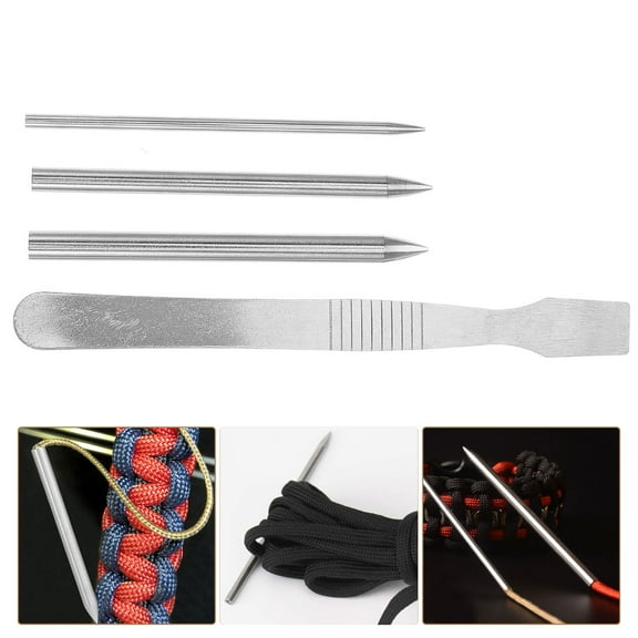 GOOHOCHY Stitching Set Lacing Stitching Needles Smoothing Tool Lacing Leathercraft Needle For Gloves Diy Projects And Repairs