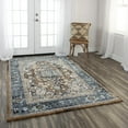 thumbnail image 2 of Alora Decor Elect 5'2" x 7'9" Multi/Blue/Brown Power-Loomed/Hybrid Area Rug, 2 of 4
