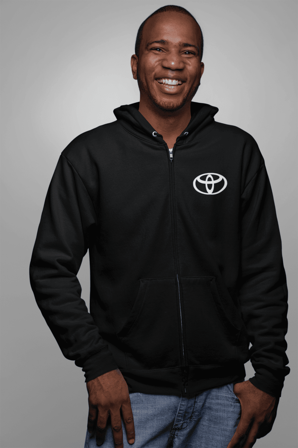 Toyota 4Runner Beach Vibes-Zip-Up Hoodie