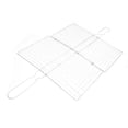 thumbnail image 1 of Feimier Copper-Plated Stainless Steel BBQ Fish Grilling Basket, 7.7\"x13.6\" Grill Net for Meat and Vegetables, 360° Rotation, Outdoor Cooking Accessory for Camping, 1 of 11
