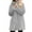Gray womens coat, variant on up to 60% off Gifts wycnly Womens Winter Faux Fur Coat Plush Coat for Women Plus Size Casual Solid Stand Neck Fuzzy Fleece Overcoat Long Sleeve Open Front Ladies Outerwear Faux Fur Coat