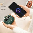 thumbnail image 3 of Ounissouiy Calentador de manos de invierno de 5000 mah, calentador eléctrico recargable, dispositivo de calefacción con Control de temperatura de 3 modos, Suministros térmicos Rojo Ounissouiy HA071536-02, 3 of 6