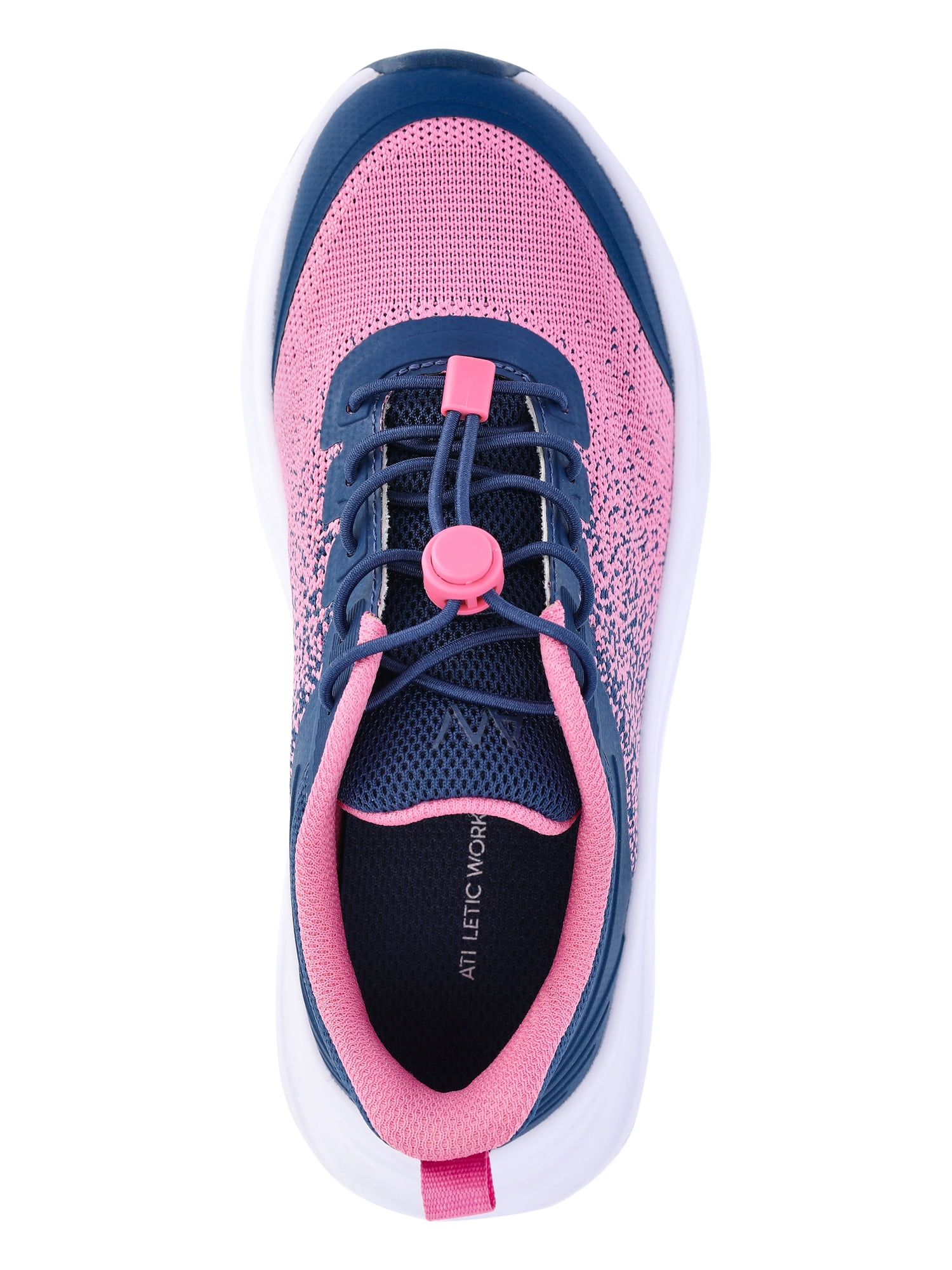 Athletic Works Little and Big Kids Bungee Knit Jogger Sneakers