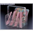 thumbnail image 5 of Huang Acrylic Portable Silverware Caddy, Clear, 5 of 5