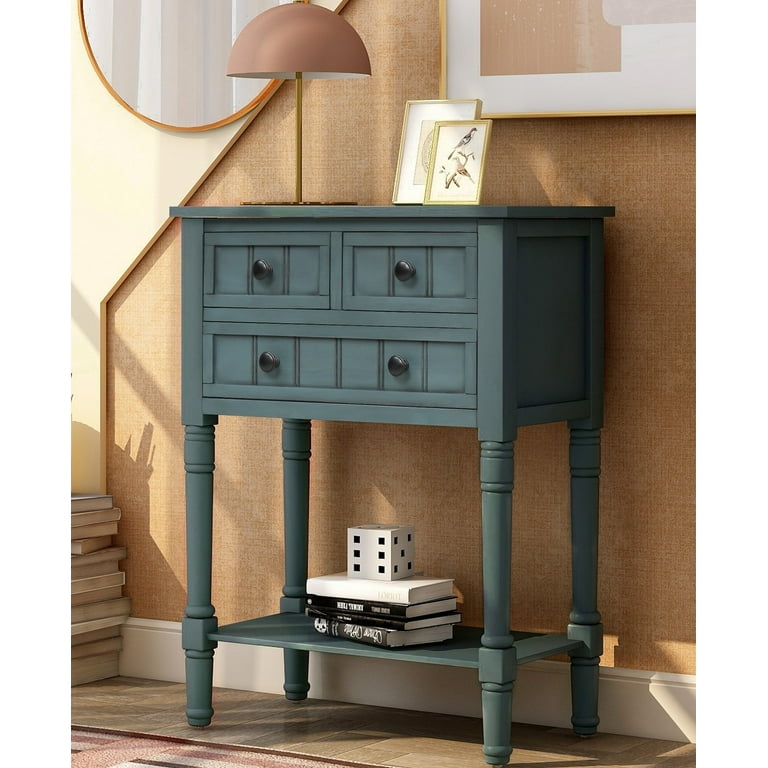 Small console cheap with drawers