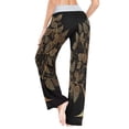 thumbnail image 5 of Medium Women's Comfy Casual Pajama Pants Stretch Fabric Suitable for Yoga Pants Hippie Pants，The Best Holiday Gifts for Women Golden-leaved Trees, 5 of 7
