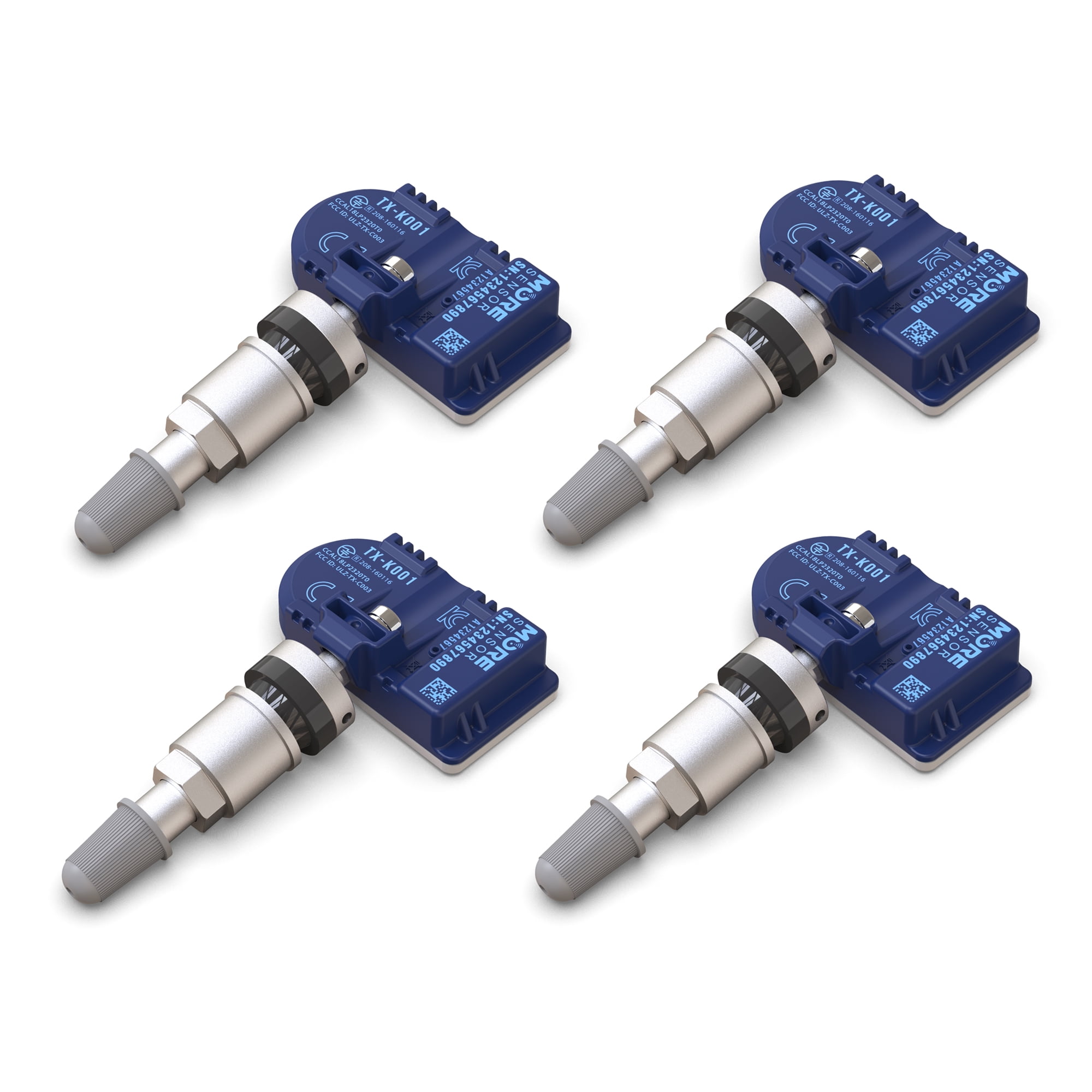 DirectFit Set of 4 TPMS Sensor Kit for GMC Chevy HUMMER OEM# 15122618  315 Mhz 