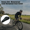 thumbnail image 2 of 10 PC Bike Seat Soft Bicycle Seat Pad Professional Waterproof Bike Seat Cushion Riding Bike Peloton Seat Cushion Black, 2 of 7
