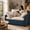 White Blue, variant on Litex 50 x 43 Oversized Chenille Armchair with Pillows – Extra Wide & Deep Comfy Lounge Chair, Modern Accent Chair for Living Room, Bedroom, Apartment, Dorm or Reading Nook (Grey)