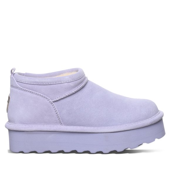 BEARPAW Women's Retro Super Shorty Persian Violet Size 7 | Women's Ankle Boot | Comfortable Winter Boot