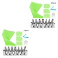 thumbnail image 1 of Juego de 20 Piezas de Herramientas para Decoración de Tartas Kearding Acero Inoxidable, 1 of 6