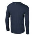 thumbnail image 3 of Men's Colosseum Navy Illinois Fighting Illini Color Pop Active Blend 2-Hit Long Sleeve T-Shirt, 3 of 3