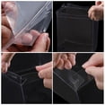 thumbnail image 4 of Clear Cake Box, 6 Pack 12"x12"x14" Tall Cake Boxes with Ribbon for 10 Inch Cake Packing Carry for Birthday (Black), 4 of 6