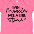thumbnail image 4 of Inktastic Baby Even Miracles Take a Little Time Boys or Girls Baby Bodysuit, 4 of 5