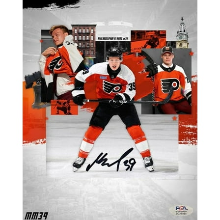Matvei Michkov Philadelphia Flyers Autographed 8" x 10" Collage Hockey Photo - PSA Authenticated